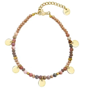 Bracelet Petites Perles Couleur Pierre