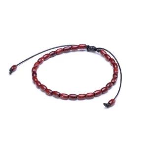 Bracelet Ethnique Bois Perles