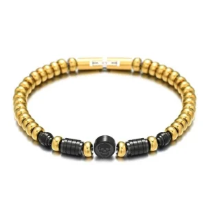 Bracelet Homme Luxe Perles Chic