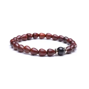 Bracelet Homme Perles Bois Santal