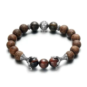 Bracelet Homme Perles Oeil De Tigre Pierre
